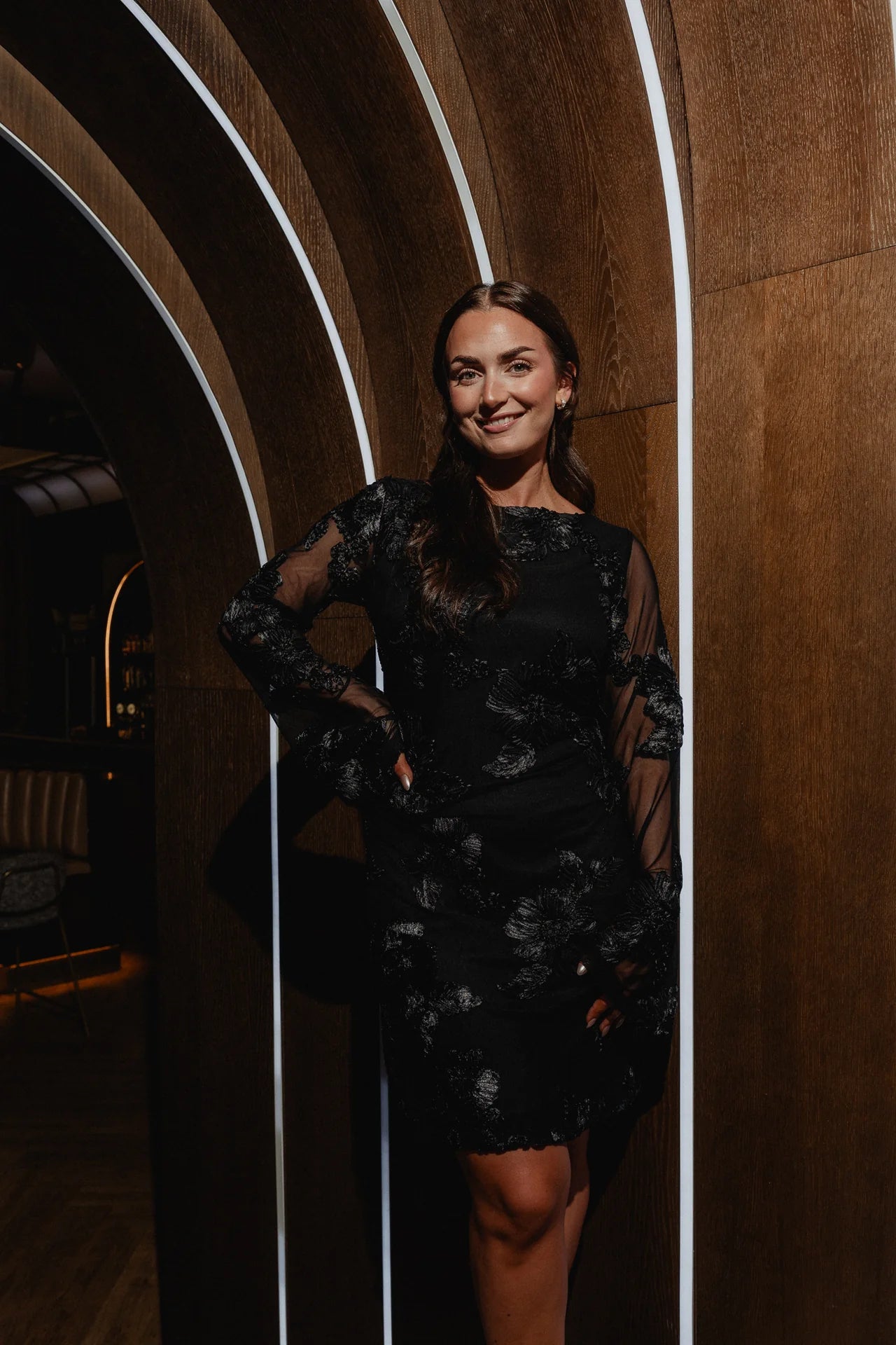 VMMILA Long Dress - Black